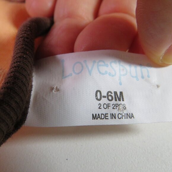 Love Spun Hat & Bib Squirrel or Chipmunk Animal (could use as Halloween Costume) - Picture 7 of 10